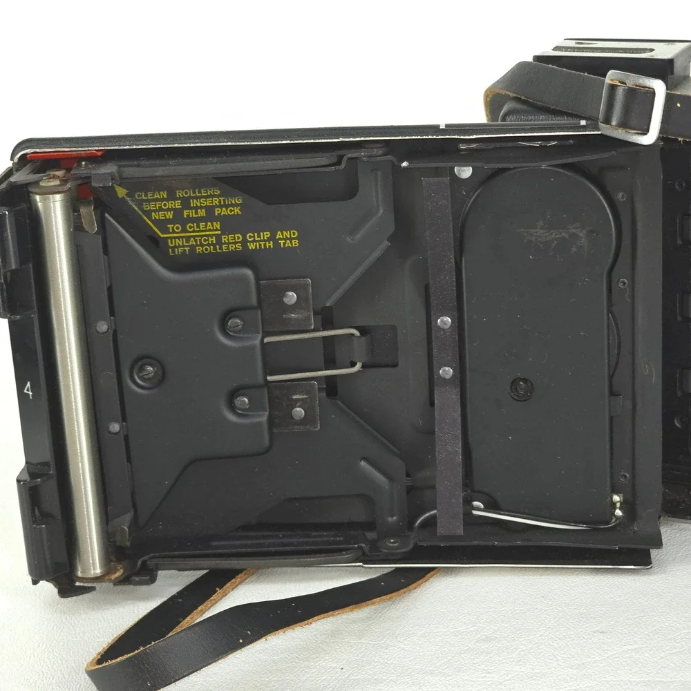 Polaroid Automatic Land‎ Camera 450 Manuals Flash Guide Timer Case VTG Untested